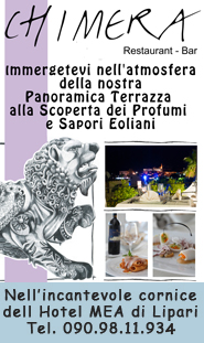 ristorante chimera lipari